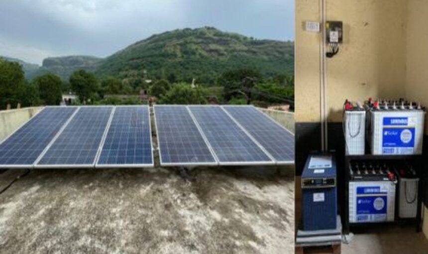 Off-grid solar power system with battery storage for residential, commercial, and remote areas ensuring reliable renewable energy without grid dependency.